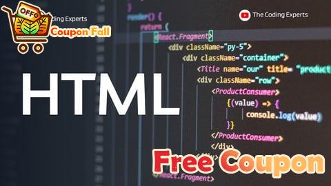 100% Free Coupon 300+ Advanced HTML Tests & Interview Questions— Expert Guide