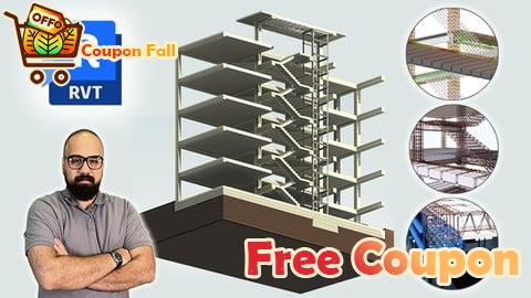 100% Free Coupon BIM- Revit Concrete Structure- Full Course