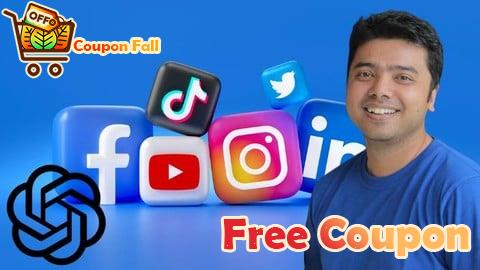 100% Free Coupon AI-Driven Social Media Marketing with ChatGPT