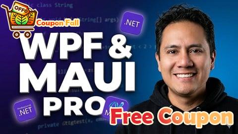 100% Free Coupon Aprende WPF y MAUI desde CERO usando C#