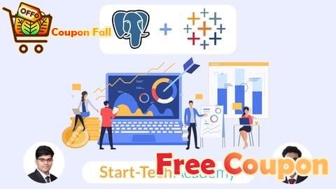 100% Free Coupon Business Intelligence Mastery with SQL and Tableau [2-in-1]