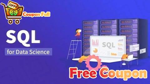 100% Free Coupon Certified SQL & Databases for Data Science