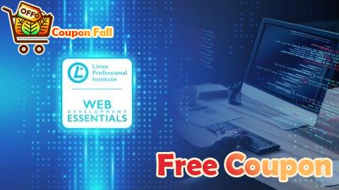 100% Free Coupon Certifícate en Programación. LPI Web Development Essentials