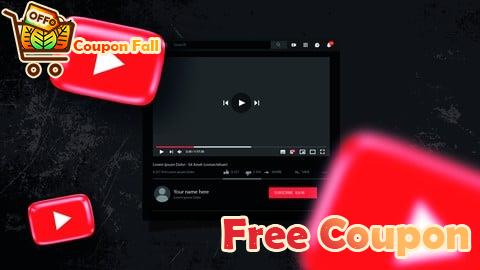 100% Free Coupon Curso completo de Youtube. Crecimiento, monetización, SEO y+
