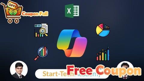 100% Free Coupon Data Analysis and Data Visualization with Copilot in Excel