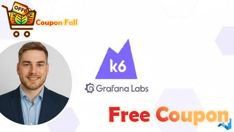 100% Free Coupon Domine Testes de Performance com k6