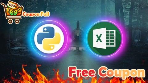 100% Free Coupon Excel Automation with Python From Basics to Advanced Tasks