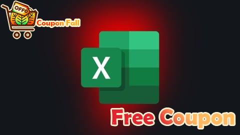 100% Free Coupon Excel Data Analysis: From Beginner to Advanced Techniques