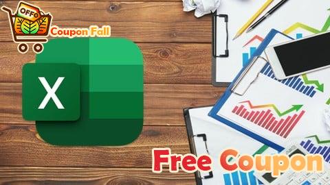 100% Free Coupon Excel Data Analysis Visualization with Management Technique