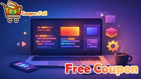 100% Free Coupon Web Development: HTML, CSS, JavaScript, Bootstrap, React JS
