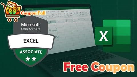 100% Free Coupon Microsoft Excel Associate MO-200 Certification: Test