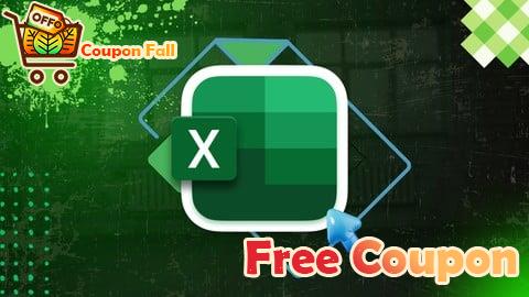 100% Free Coupon Microsoft Excel: Master Data Analysis, Cleaning & Dashboards