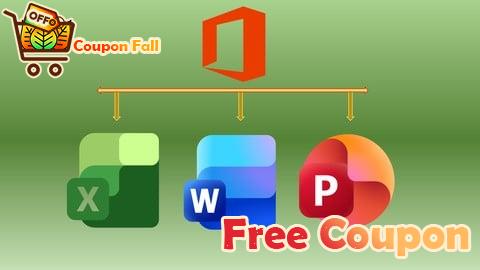100% Free Coupon Microsoft Office All-in-One: Excel, Word and PowerPoint