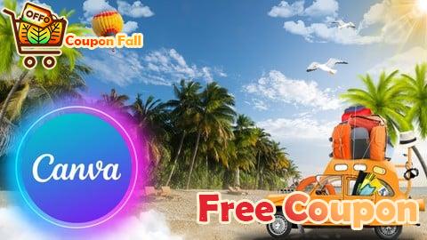 100% Free Coupon Multipurpose Canva Design Bootcamp From Beginner to Pro