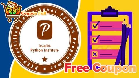 100% Free Coupon Python Certification Exam PCEP-30-02 - Preparation (2026)