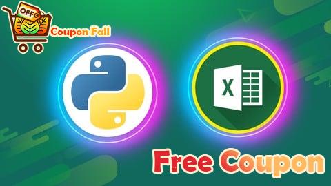 100% Free Coupon Python for Excel Automation Master Data Processing Reporting