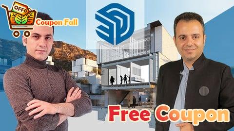 100% Free Coupon SketchUp Masterclass- for Architects and 3D Modelers