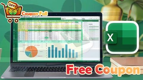 100% Free Coupon The Complete Microsoft Excel Data Analysis and Pivot Tables